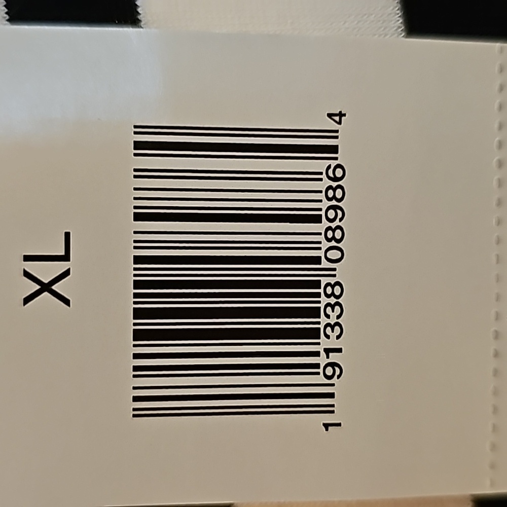 GUESS LOS ANGELES TUNIC TOP..BLACK & WHITE STRIPES WITH GUESS IN RHINESTONES - Picture 15 of 15